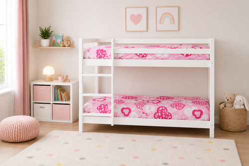 3ft 2ft6 shorty wooden bunk - or,