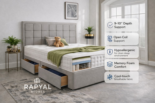 Plush divan bed - plush,