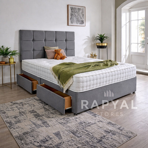 Plush divan bed set - plush,