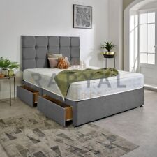 PLUSH DIVAN BED SET WITH
