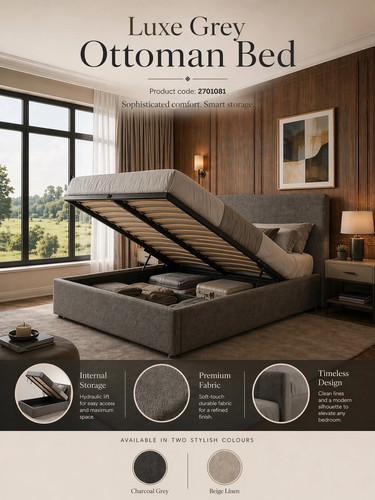 Ottoman storage gas lift - gas, up