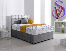 ORTHOPAEDIC DIVAN BED SET WITH