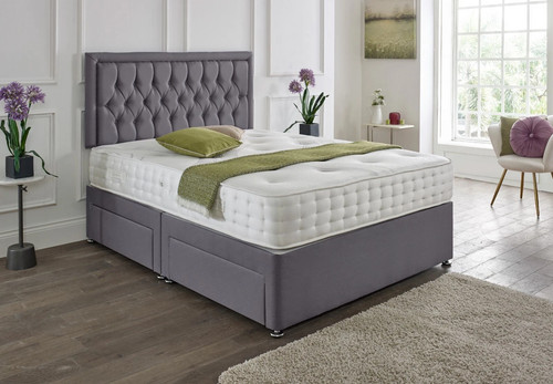 Plush memory foam divan - memory,
