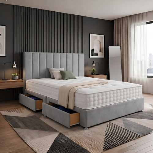 Reinforced divan bed memory - reinforced,